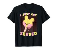 Cute Bunny Ice Pop Just Got Served - Cita Divertida Camiseta