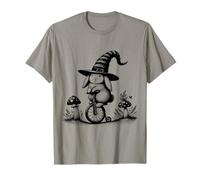 Cute Bunny Rabbit Wearing a Wizard Hat Castlecore Camiseta