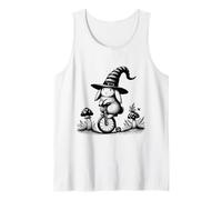 Cute Bunny Rabbit Wearing a Wizard Hat Castlecore Camiseta sin Mangas