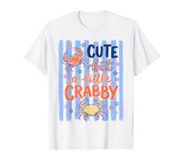 Cute But A Little Crabby Funny Sassy Crab Summer Camiseta