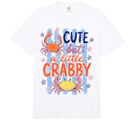 Cute But A Little Crabby Funny Sassy Crab Summer Comfort Colors Adult Heavyweight T-Shirt