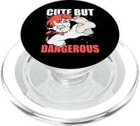 Cute But Dangerous Girl Teen Funny Gift PopSockets PopGrip para MagSafe