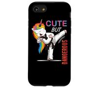 Cute But Dangerous Karate Taekwondo Girl Funny Martial Art Carcasa para iPhone SE (2020) / 7/8