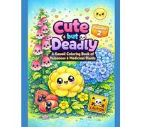 Cute but Deadly: A Kawaii Coloring Book of Poisonous & Medicinal Plants (Sweet & Mischievous Collection)