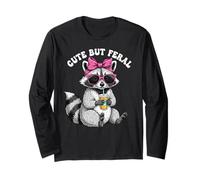 Cute But Feral Funny Cute Racoon With Sunglasses Racoon Manga Larga