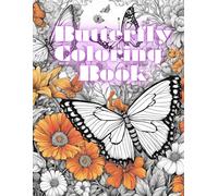 Cute Butterfly: Coloring Book