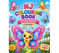 CUTE BUTTERFLY: NJ COLOURING BOOK