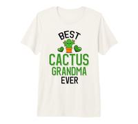 Cute Cacti Family, la Mejor Abuela de Cactus de la Historia Camiseta Premium
