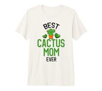 Cute Cacti Family, la Mejor mamá de Cactus de la Historia Camiseta Premium