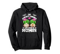 Cute Cactus Birthday Gnomes For Mom Who Are Born In December Sudadera con Capucha