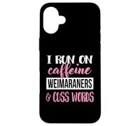 Cute Caffiene Weimaraner Lover Carcasa para iPhone 16 Plus