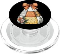 Cute Candy Corn Halloween Candy Fall Funny Family Costume PopSockets PopGrip para MagSafe