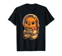 Cute Capybara Astronaut Kawaii Anime Astronaut Lover Kids Camiseta