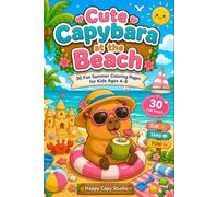 Cute Capybara at the Beach: Cute Capybara at the Beach