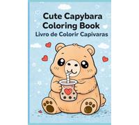 Cute Capybara Coloring Book