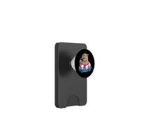 Cute Capybara Pool Float Beach Summer Rainbow Boba Tea PopSockets PopWallet para MagSafe