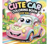 Cute Car Coloring Book For Kids