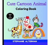 Cute Cartoon Animal Coloring Book