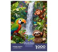 Cute Cartoon Animals 1000 Piezas Rompecabezas De Cartón Animales de Anime Lindos Rompecabezas Adultos Rompecabezas Educativos Juegos Familiares Regalo para Amantes De Los Rompecabezas 7