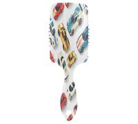 Cute Cartoon Cars - Peine blanco para desenredar el cabello, peines antiestáticos para mujer, cepillo 3D para cabello