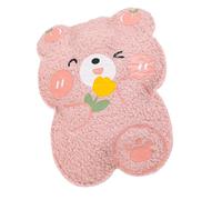 Cute Cartoon Heated Water Bottle, Hot Water Bottle with Cover, Warm Stuffed Animal Water Bottle, Heatable Stuffed Animal Water Bag, Stuffed Animal with Heat Pack, Soft Heated Water Bottle for Student