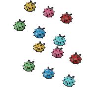 Cute Cartoon Refrigerator Magnets 12pcs Resin Material Sturdy Bright Delicate Color Decor Pin Messages Lists Lightweight for Home Kitchen Office Restaurant