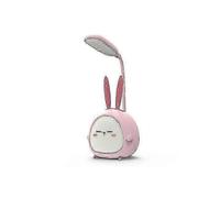 Cute Cartoon Style Eye Protection Energy-Saving Reading Lamp with USB Charging Function, Ideal Night Light for Kids, LED Table Lamp for Slee