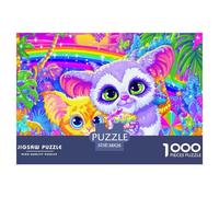 Cute Cat Adults Teens Puzzles 1000 Pieces Pet Puzzle, Premium Paper, Educational Brain Game, Ideal Gift for Family & Friends 38x26cm/1000pcs