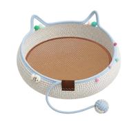 Cute Cat Bed Interactive 14Inch Hand Woven Cat Basket Bed,Nest Pet Supplies