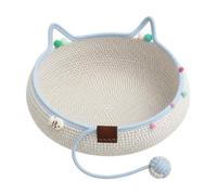 Cute Cat Bed Interactive 14Inch Hand Woven Cat Basket Bed,Nest Pet Supplies