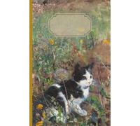 Cute Cat Cottagecore Vintage Art Nature Notebook: Blank Journal for Art & Nature-Lovers - A5 Cream Paper, 100 Pages, Matte Softcover with Decorative Label