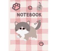 Cute Cat Dotted Notebook: 100 Fun Dot Grid Pages for Girls, Kids, and Creative Minds