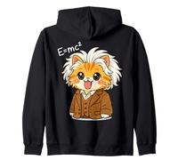 Cute Cat E=MC2 Funny Science Matemáticas Física Ecuaciones Niños Sudadera con Capucha