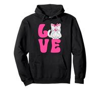 Cute Cat GNOME For Women and Pink Cat Mom Who Loves Cats Sudadera con Capucha