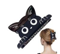 Cute Cat Hair Claw, Stylish Cat Shape Hairpin, 3.15in Hair Decoration, Fashion Accessories, 1 Piece, Ideal for Daily Wear, Holidays, Beauty Care Supplies, Woman
