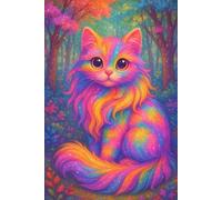 Cute Cat Journal | Diary | Planner: Fun gift for any occasion! Minimalist design for discretion and privacy