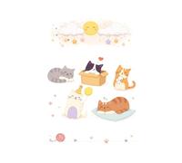 Cute Cat Journal: Perfect for Minimalists, Cat-lovers, Collectors, and More | 6x9 inches, 100 pages | Gift for Hobbies, Holidays, and Relaxation