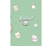 Cute Cat Journal | Simple Lined Journal - Clean Minimal Notebook for Thoughts, Notes & Planning | Pastel Green Journal | 6"x9" 150 pages: Simple ... Writing: Cute Gift for Student Adults
