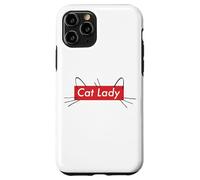 Cute Cat Lady Graphic Carcasa para iPhone 11 Pro