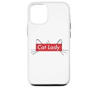 Cute Cat Lady Graphic Carcasa para iPhone 12/12 Pro