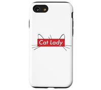 Cute Cat Lady Graphic Carcasa para iPhone SE (2020) / 7/8