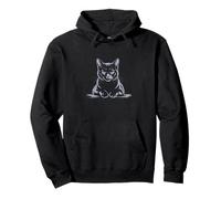 Cute Cat Lover Design for Cat Mom Feline Kitten Sudadera con Capucha