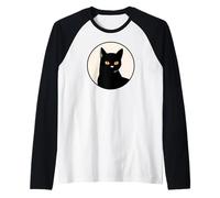 Cute Cat Lover I Love Cat Camiseta Manga Raglan