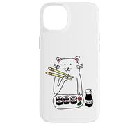 Cute Cat Maki & Nigiri - Palillos de Sushi para Amantes de la Comida Japonesa Carcasa para iPhone 14 Plus