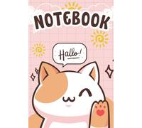 Cute Cat Notebook for Cat Lovers: A 120-Page College Ruled Cream Paper Notebook for Writing, Journaling, Planning, School Notes, and Daily Use