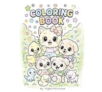 Cute Cat & Pals Adventure Coloring Book: A Kawaii Adventure Coloring Book