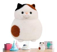 Cute Cat Plush Toy - Soft Cartoon Stuffed Animal for Kids Room | Adorable Cat Doll for Bedroom, Living Room, Game Rooms, or Couch, Plush Hugging Toy for Children, Comfortable Decorative Stuffed Pet