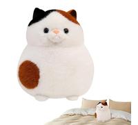 Cute Cat Plush Toy, Stuffed Cartoon Cat Doll, Soft and Comfortable Stuffed Animal Toy, Bedroom Plush Toy, Game Room Cat Doll, Living Room Stuffed Animal, Plush Cat Toy for Kids Room, Cozy Stuffed Cat,