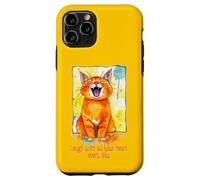 Cute Cat - Ríe con todo tu corazón todos los días 1 - Fan Fun Carcasa para iPhone 11 Pro