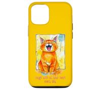 Cute Cat - Ríe con todo tu corazón todos los días 1 - Fan Fun Carcasa para iPhone 12/12 Pro